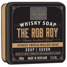 The Rob Roy Whisky Soap in a Tin - The Scottish Fine Soap Co - 100g The Rob Roy Whisky Soap in a Tin - The Scottish Fine Soap Co - 100g